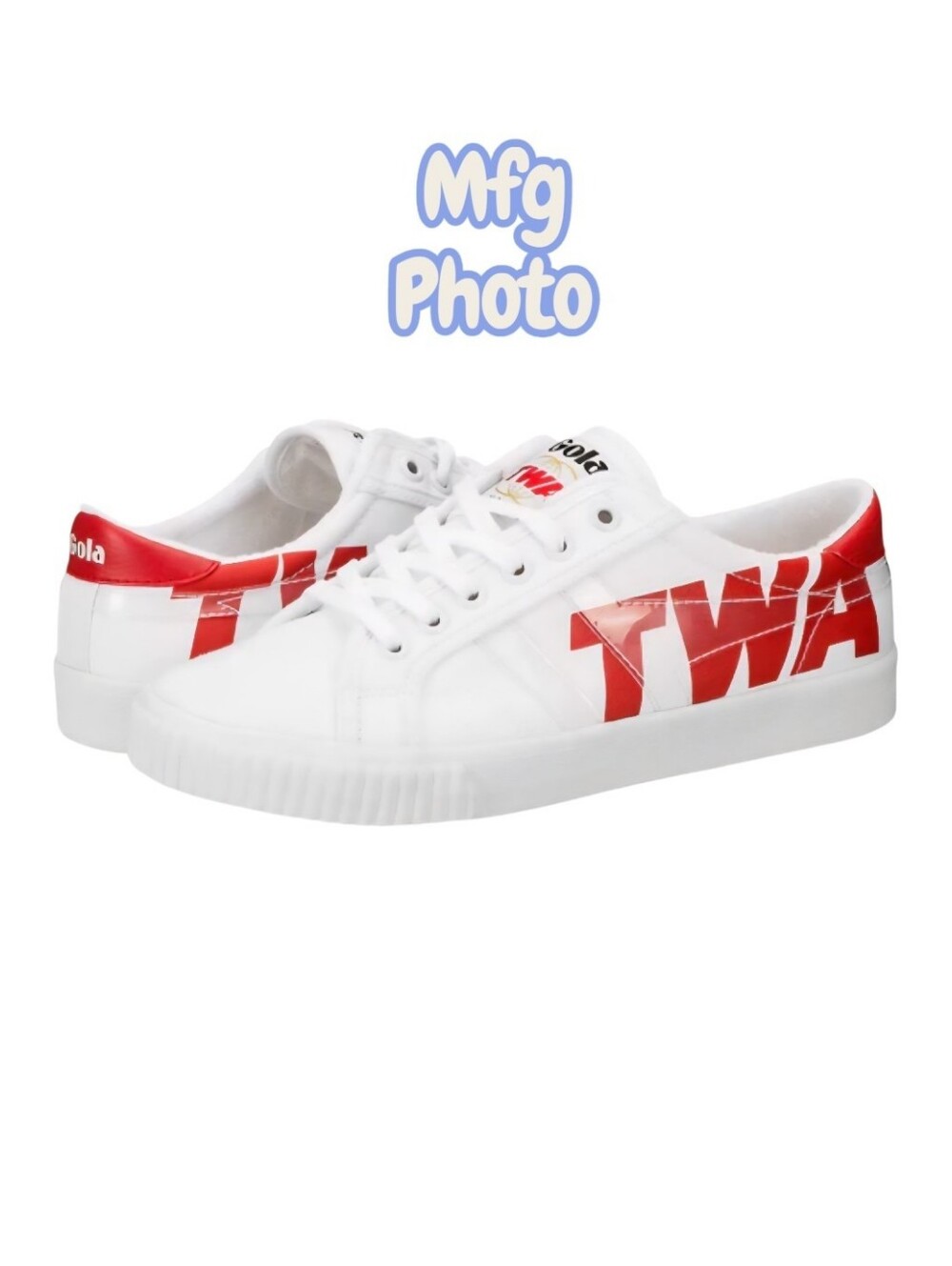 Gola TWA Hotel Mark Cox Retro Tennis Sneakers, Mens 9